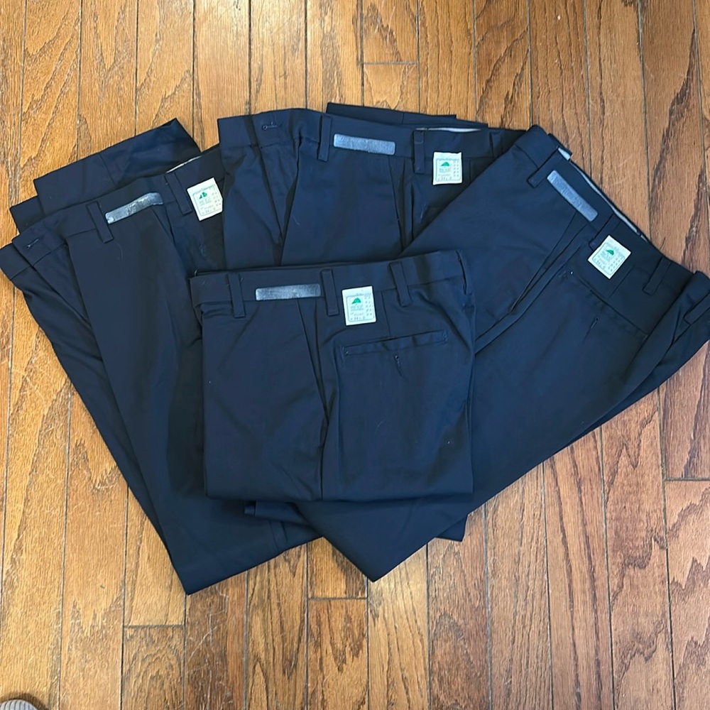 Lot of 4 pair Red Kap work pants (never worn)